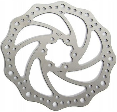 Disque de frein Saccon 6 trous - 160 mm