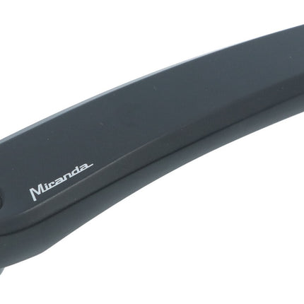 Crankstel 38T Miranda Delta 170mm crankarm - met disc 9.5cm - zwart - afbeelding 2