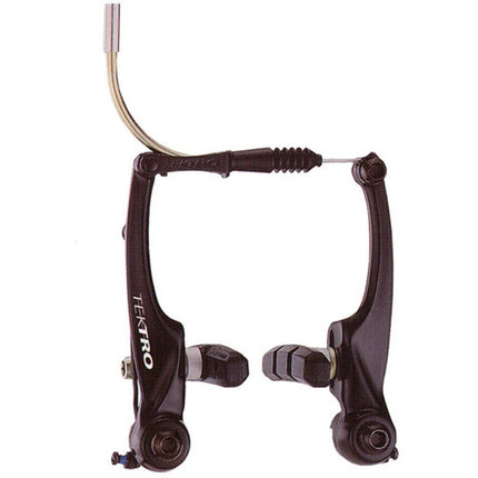V-brake Tektro M530 824.12 (V/A) inclusief remblokken - zwart