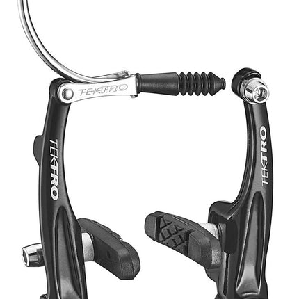 V-brake set Tektro 836.12 V+A - black (bulk packaging)