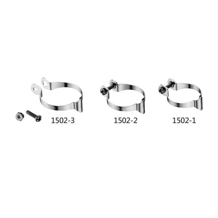 RVS Kabelclip Tektro ø25,4mm #1277A - zakje à 10 stuks