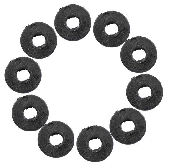 Rubber Plaat 5.3X15X1.5 ZWA DS A 10 Kettd Zwart