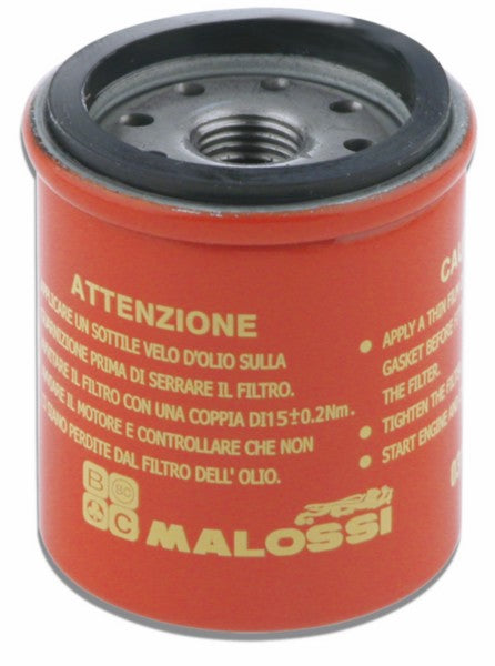 oliefilter malossi beverly, gts 300, gts alle mod., mp3, primavera 125 4t, runner 200cc vxr, sprint 125 4t 0313382
