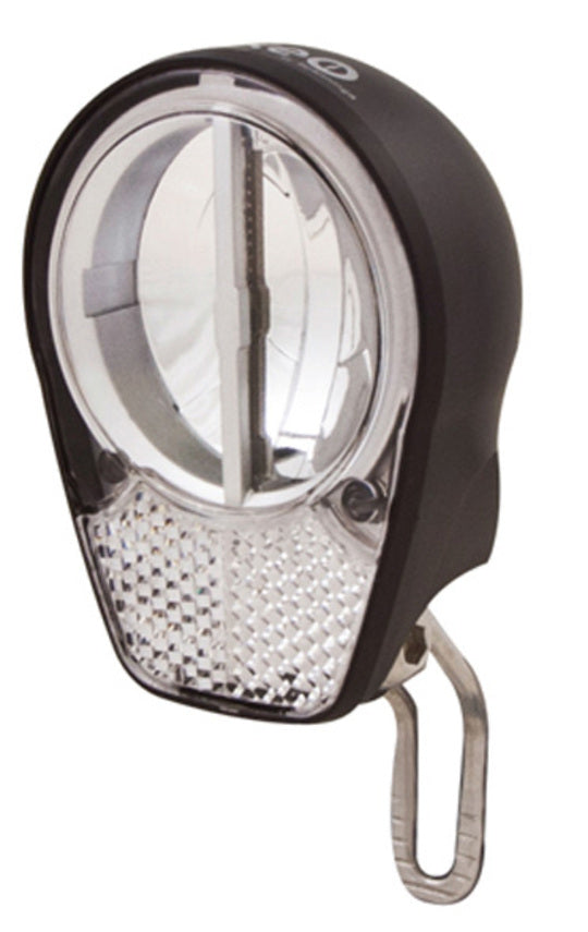 Fiets koplamp XLC Roxeo XB Batt Zwart