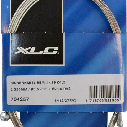 Kabel XLC REM Binnen RVS Univ Zilver