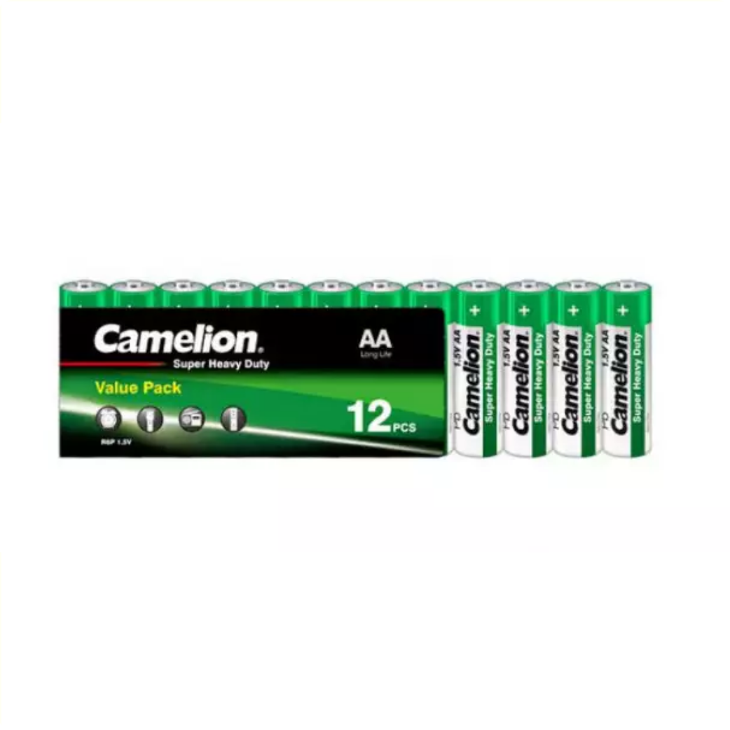 BG0602A Camelion Green zinc AA per 12