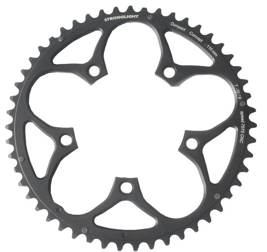 Kettingblad Stronglight Shimano-Sram-FSA Kett Blad 50 Race Zwart
