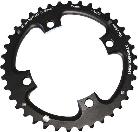 Kettingblad Stronglight Sram X0 Kett Blad 38 Zicral Zwart