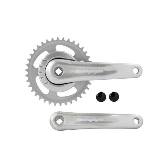Crankstel Stronglight Twin 38T 95MM 170 -3MM Zilver