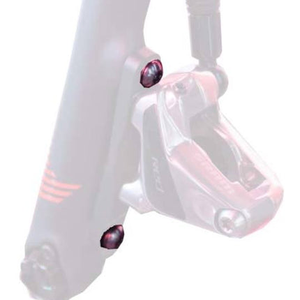 SRAM Boutset Adapter FM RVS 32MM set van 2 Zilver