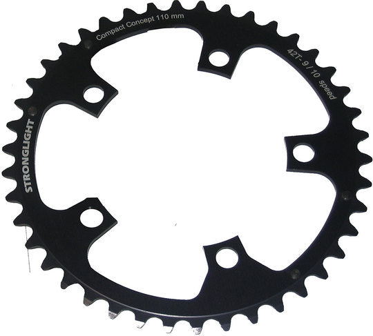 Kettingblad Stronglight Shimano-Sram-FSA Kett Blad 39 Race Zwart