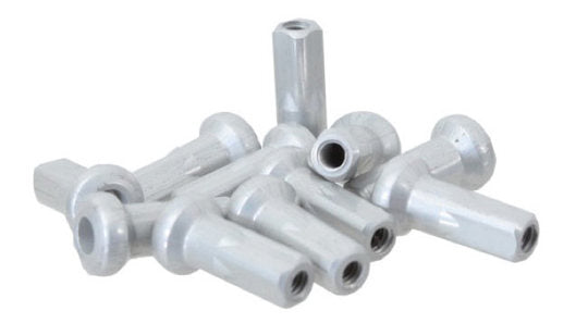 Spaaknippel DT Swiss Hidden 14 12MM 100 Zilver