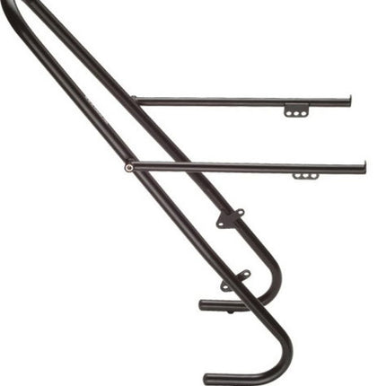 Voordrager 26-28 inch Tubus Tara Big Apple Lowrider Zwart