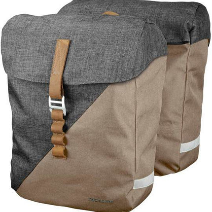 Tas Racktime Heda Dubbel GRY-BE Grijs Beige