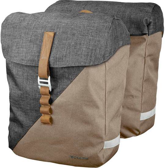 Tas Racktime Heda Dubbel GRY-BE Grijs Beige
