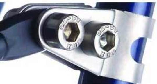 Bagagedrager TUB Bevestigingset 18-19MM Zilver