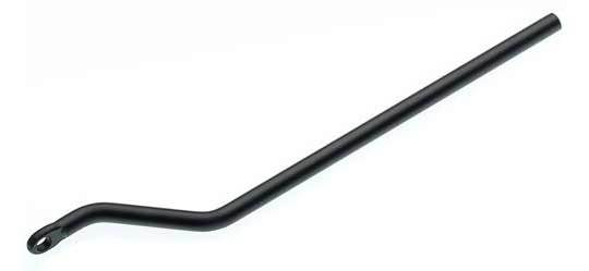 Bagagedrager TUB-RT Bevestigingstang 220MM 35MM Zwart