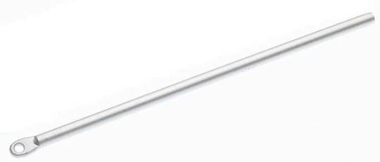 Bagagedrager TUB-RT Bevestigingstang 240MM Zilver