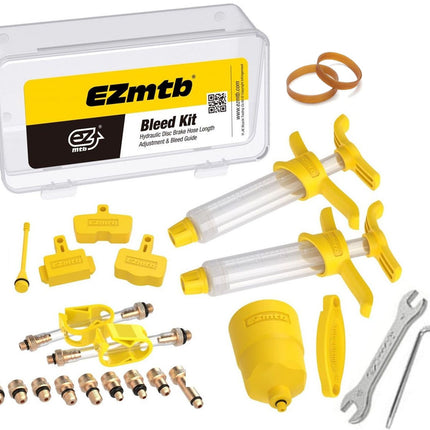 Ontluchtingsset EZ MTB Luxe - incl. metalen adapters