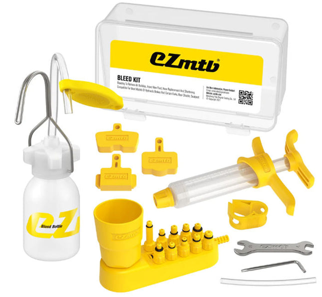 Ontluchtingsset EZmtb Lite 2022 - incl. kunststof adapters