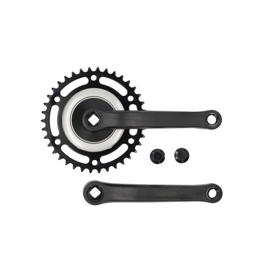 Crankstel SP1 38T Staal 170 -3MM Zwart