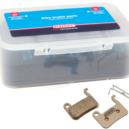 Schijfremblokset Elvedes Shimano / TRP Dash - gesinterd (10 paar)