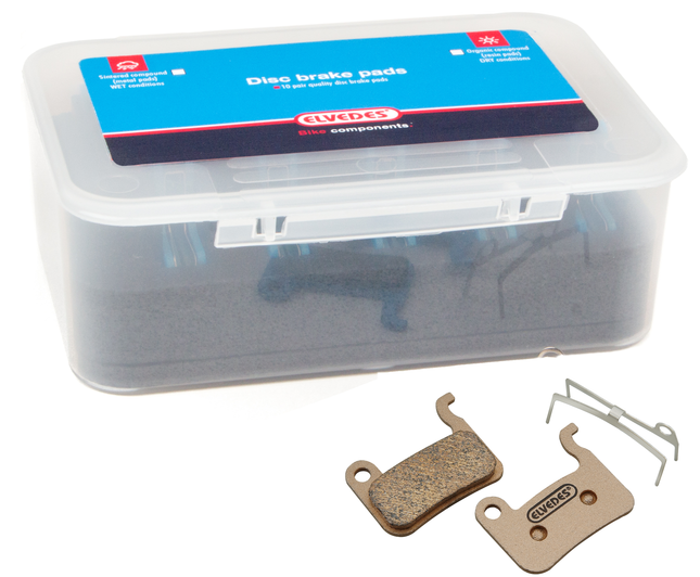 Schijfremblokset Elvedes Shimano / TRP Dash - gesinterd (10 paar)