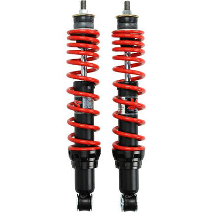 Kit amortisseurs yss hybride DTG maxi scooter 280mm rouge runner 125cc 4t, runner 180cc 4t, runner 200cc vxr