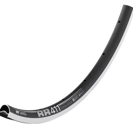 Velg DT Swiss RR 411 Asymmetric 28 RR411 Asym 24-14 Zwart