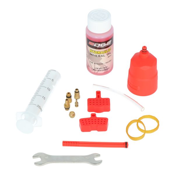 Disc brake bleed kit Edge Shimano/Tektro - incl. oil - Fatbike bleed kit