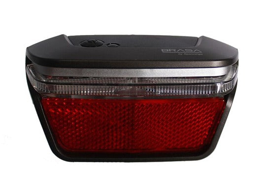 Fiets achterlicht Spanninga Brasa XE Span 80MM Zwart