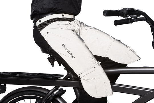 Regenbroek Rainlegs Reflective Grijs