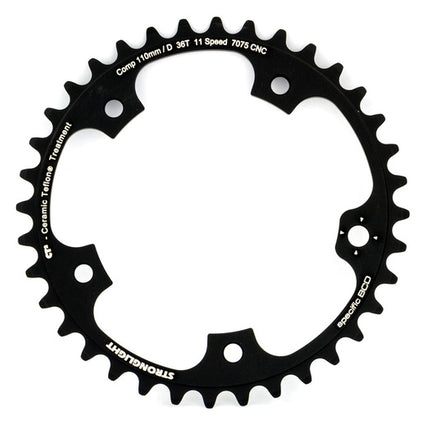 Kettingblad Stronglight Campagnolo Super Rec-Record-Chorus Kett Blad 36 CT2 Zwart