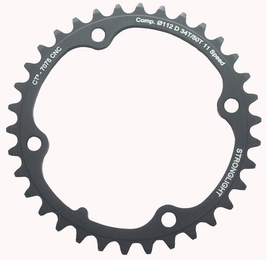 Kettingblad Stronglight Campagnolo Super Rec-Record-Chorus Kett Blad 34 34x48-50 Zwart