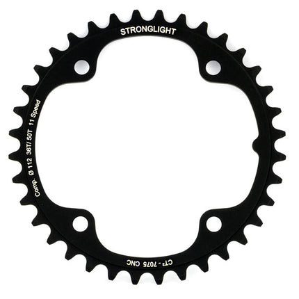 Kettingblad Stronglight Campagnolo Super Rec-Record-Chorus Kett Blad 36 36x50 Zwart