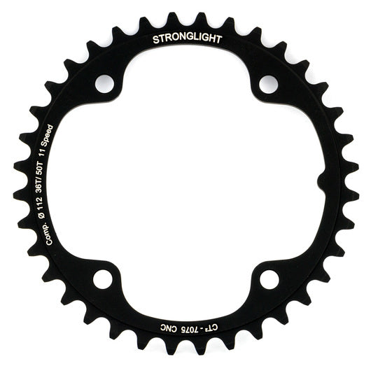 Kettingblad Stronglight Campagnolo Super Rec-Record-Chorus Kett Blad 36 36x50 Zwart