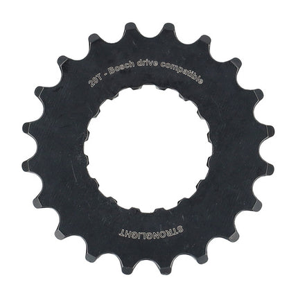 Kettingwiel Stronglight Bosch 20T GEN2 E-BIKE Zwart