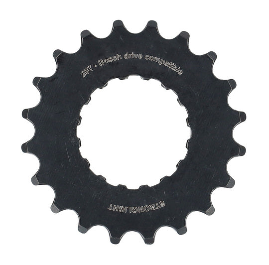 Kettingwiel Stronglight Bosch 20T GEN2 E-BIKE Zwart