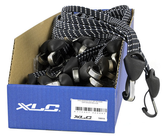 Snelbinder XLC WP M/HAAK GRY-set van 20 Grijs Wit