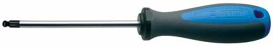 UNIOR Schroevendraaier Inbus Bolkop 5.0X100MM Zilver