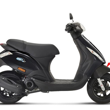 Garde-boue avant Piaggio original noir zip 4t, zip2000 1b000996