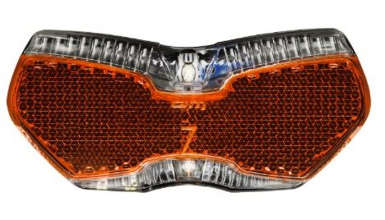 Achterlicht Busch & Muller View E E-BIKE 5-15V Zwart