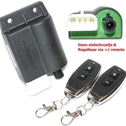 toerenbegrenzer euro-b regelbaar cdi/bobine 25/45km remote sco piaggio 4t-2v