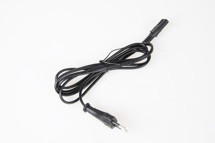 EBP Netkabel 230V Oplader Euro 2-PINS ZW Zwart