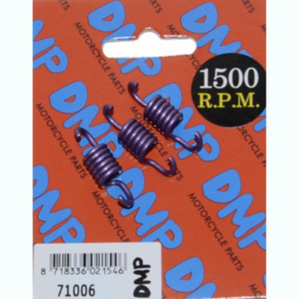 Tension spring DMP set clutch +1500rpm purple 3-piece sco gy6, kymco, peugeot, piaggio, scooter