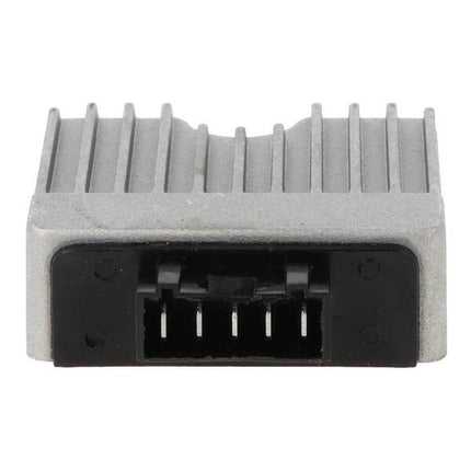 Voltage regulator DMP 5-pin Euro 2 black plug sco Piaggio 4t-4v, Primavera, Sprint, Zip 4t