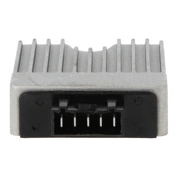 spanningsregelaar DMP 5-polig euro-2 zwarte stekker sco piaggio 4t-4v, primavera, sprint, zip 4t