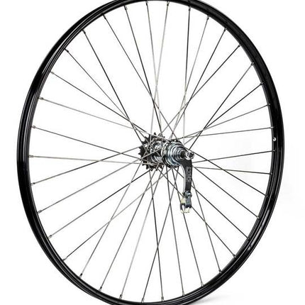 Achterwiel 28x11/2 V38 Vast 38MM Zwart
