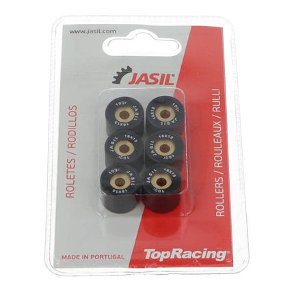 variator roller set Jasil 10.0gr (made in EU) 16x13mm sco GY6, sco Piaggio OT 6069014