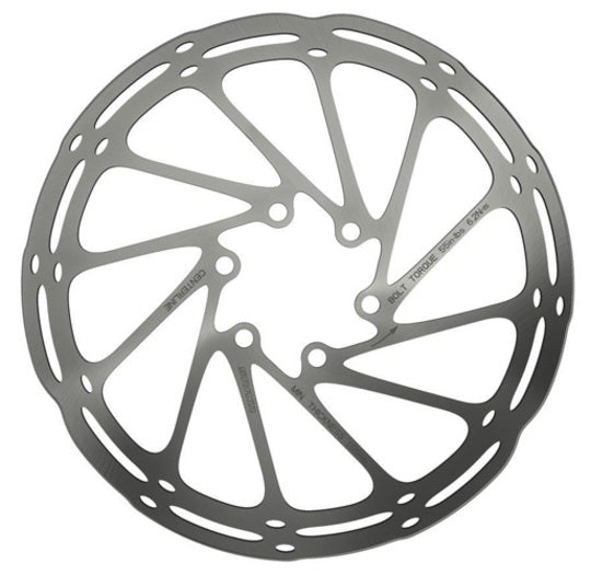 SRAM Schijf Centerline Rounded 140MM Zilver